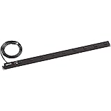 Amazon Basics Heavy Duty Metal Surge Protector Power Strip with Mounting Brackets - 9-Outlet, 600-Joule (15A On/Off Circuit B