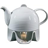 Rechaud Stövchen Céramique - Pièce Unique - Art Moderne Scandinave Fat Lava