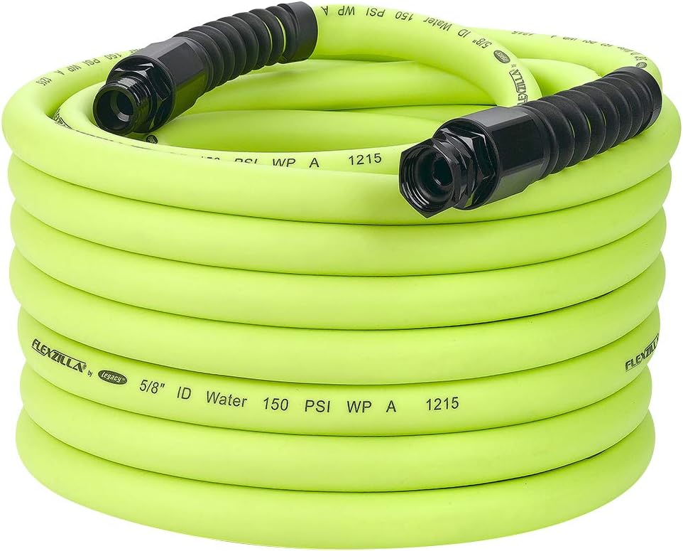 Flexzilla HFZGA60 Water Hose, ZillaGreen, 5/8" (inches) x 75' (feet)