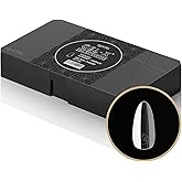 Apres Gel-X&reg; Soft Gel Tip Box | Natural Almond | 500pc Nail Tips, 11 Sizes 00-9, Premium Quality (Natural Almond Medium)