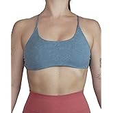 AUROLA Workout Sports Bras Women Athletic Removable Backless Strappy Criss Cross Light Support Gym Fitness Yoga Crop Bra