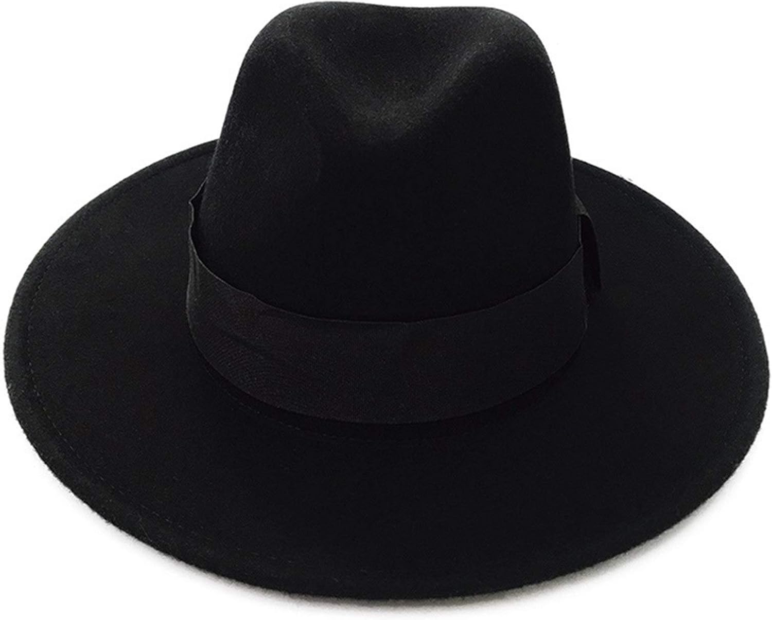 Männer Herbst und Winter Woll Jazzhut, schwarzer Hut Frühling und ...