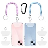 SHANSHUI Phone Tether, 2 Pcs Anti Theft Spring