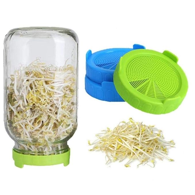 Cultivo De Hortalizas Germinación Kit De Germinación Caps Jar ...
