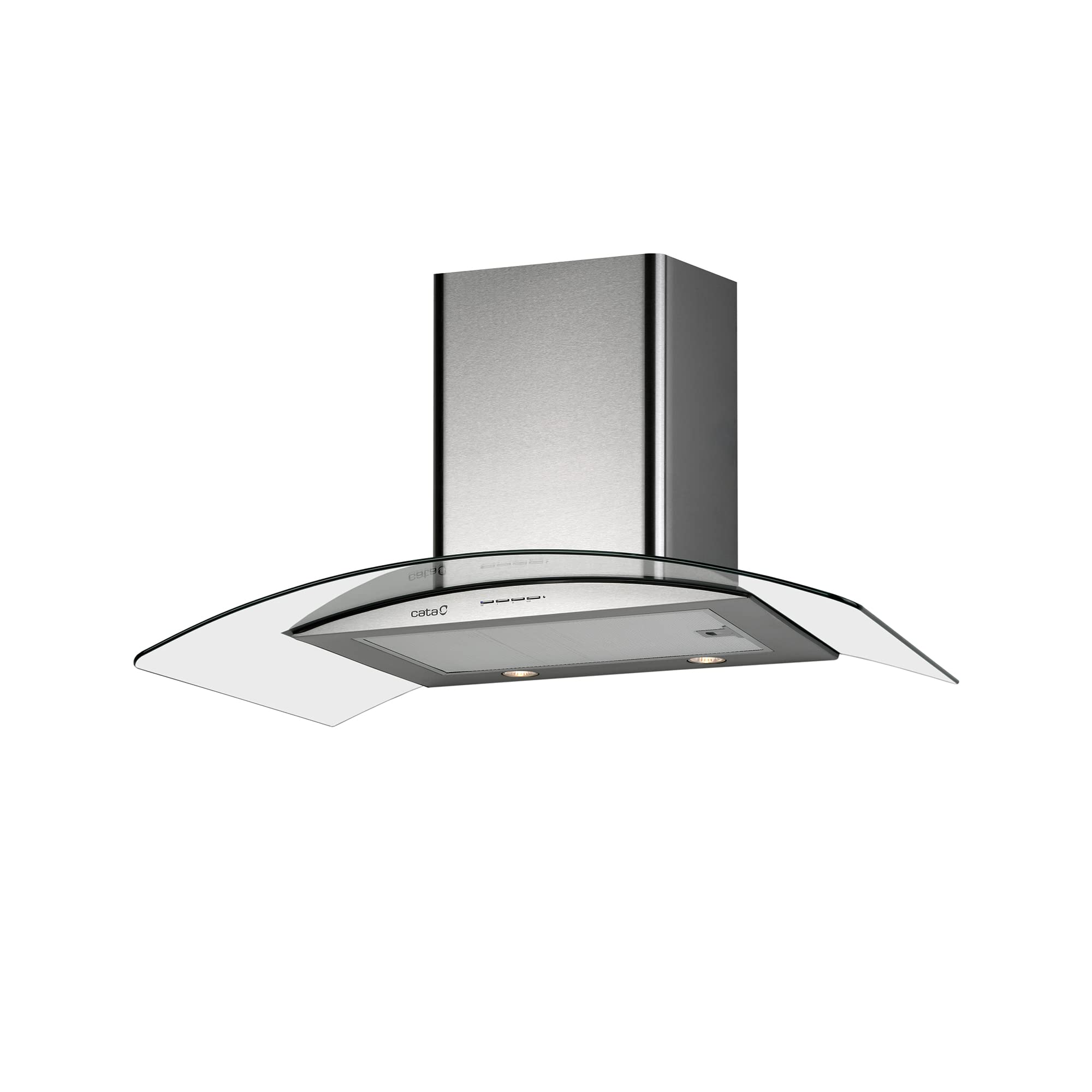 Cata-Campana-Extractora-de-Cocina-Modelo-GAMMA-900-Ancho-de-90-cm-3-Niveles-de-Extraccion-Acabado-en-Acero