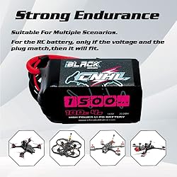 CNHL 1500mAh 4S Lipo Battery 14.8V 100C with XT60