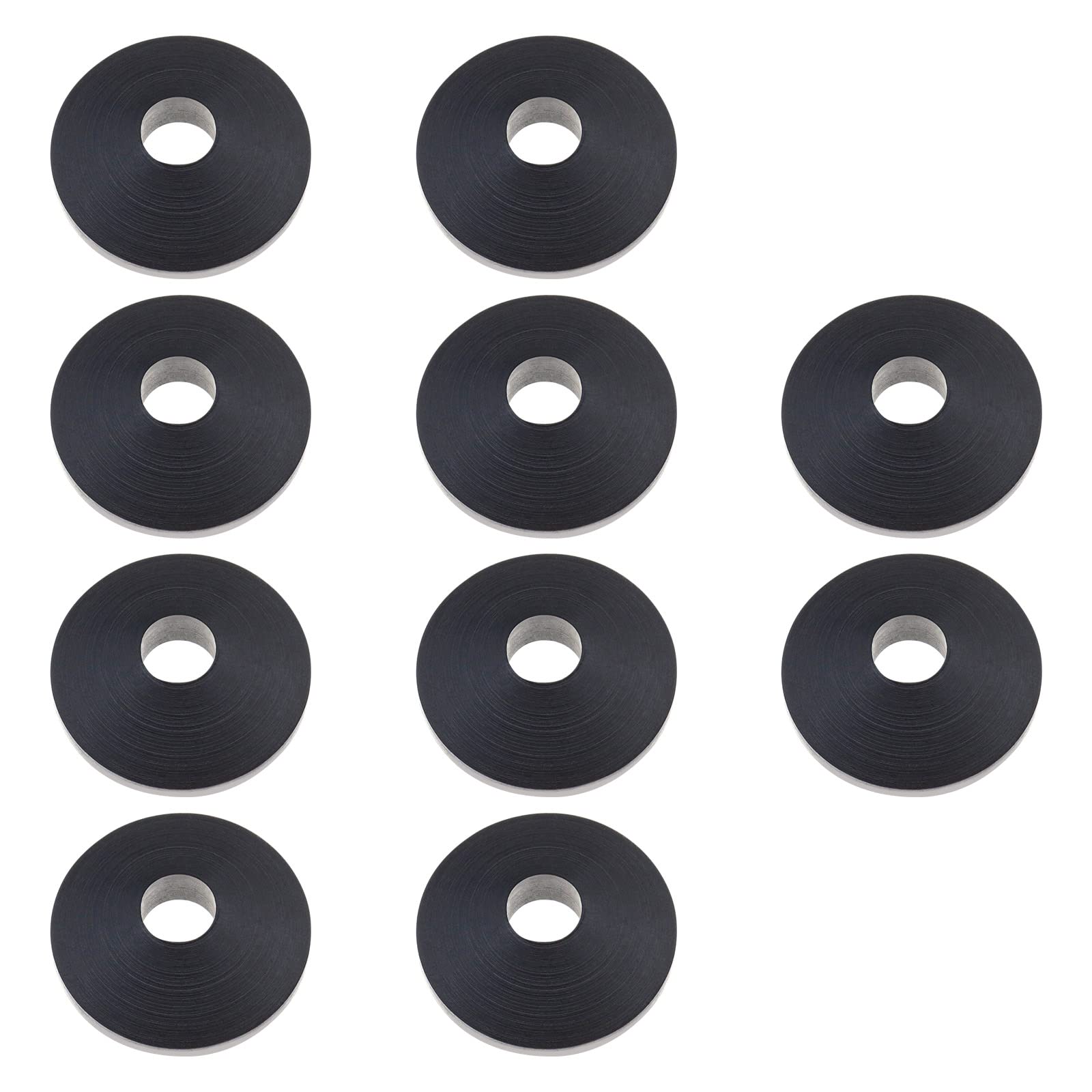 The Lord of the Tools 10Pcs Toilet Seat Washer Replacement Toilet Seat Hinge Fitting Replacement Rubber Accessories for Loose Toilet Seats 27mm/1.1inch