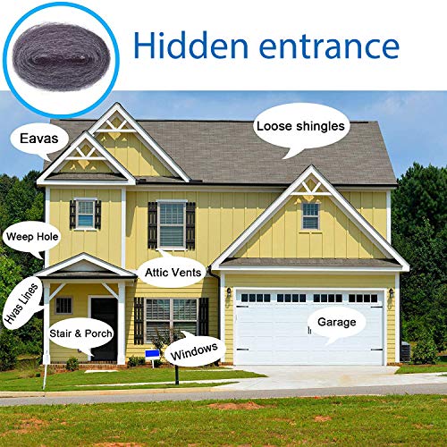 Oiyeefo Steel Wool for Mice Control, Gap Blocker, Easy to Install, Keep