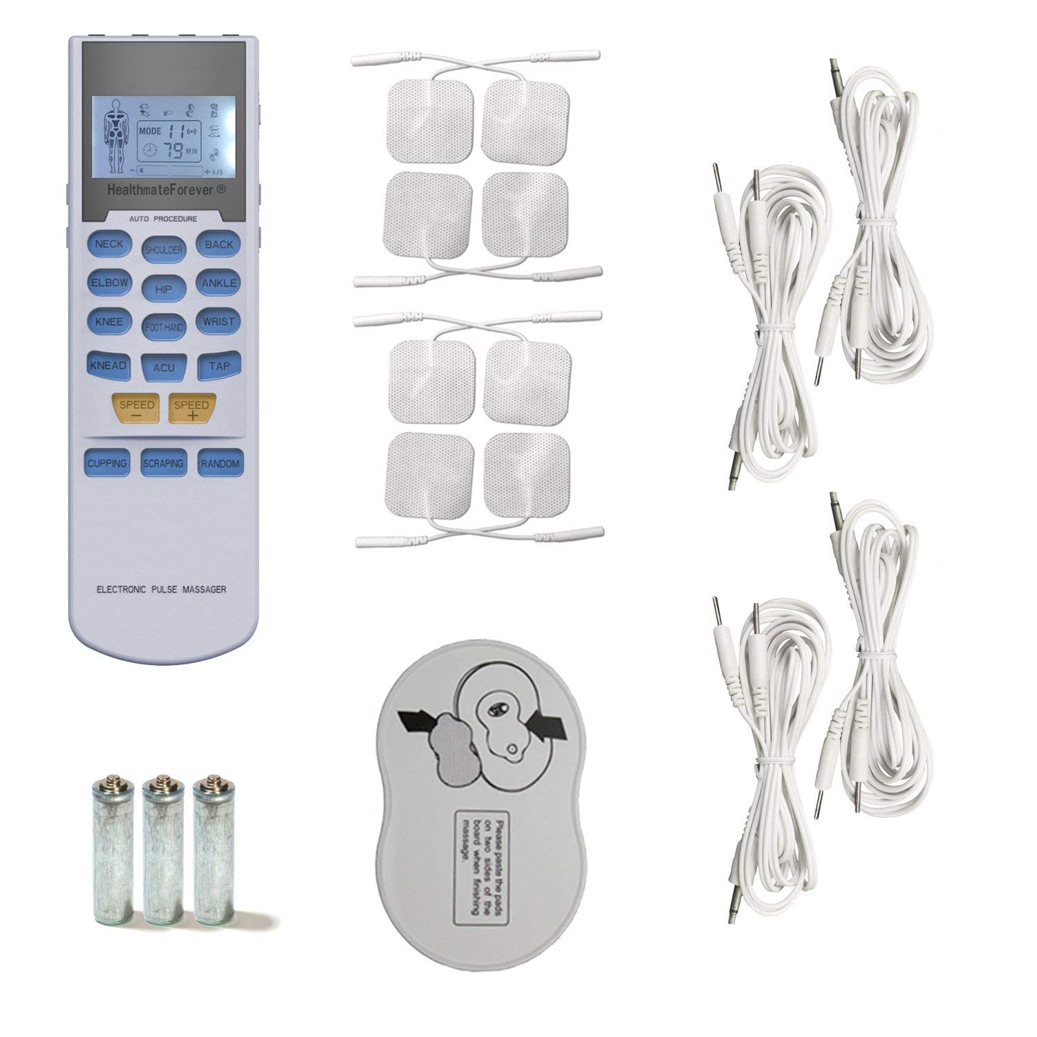 Mua YK15AB TENS unit EMS Muscle Stimulator 4 outputs 15 modes Handheld