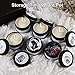 Priksia Scented Candles Gift Set, Natural Soy Wax 3.5 Oz Unit Portable Jar Candles Women Gift with Fragrance Essential Oils for Stress Relief and Aromatherapy- 6 Packthumb 4