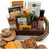 Texas Round Up Texas Gift Basket | authentic Texas goodies and treats, Western-themed gift, Cowboy inspired foods