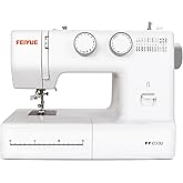 FEIYUE FYe330 Domestic Sewing Machine with Foot Pedal, Controllable Pedal Speed, 105 Stitch Applications, Powerful Servo Moto
