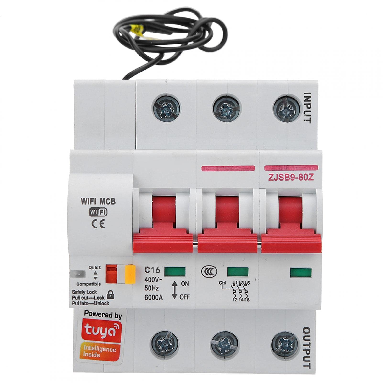 Smart Circuit Breaker, AC220V PA66-DSM Flame