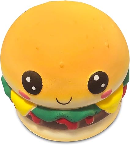 squishy burger toy