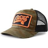 Carhartt Men's Ripstop Mesh-Back Camo Cap