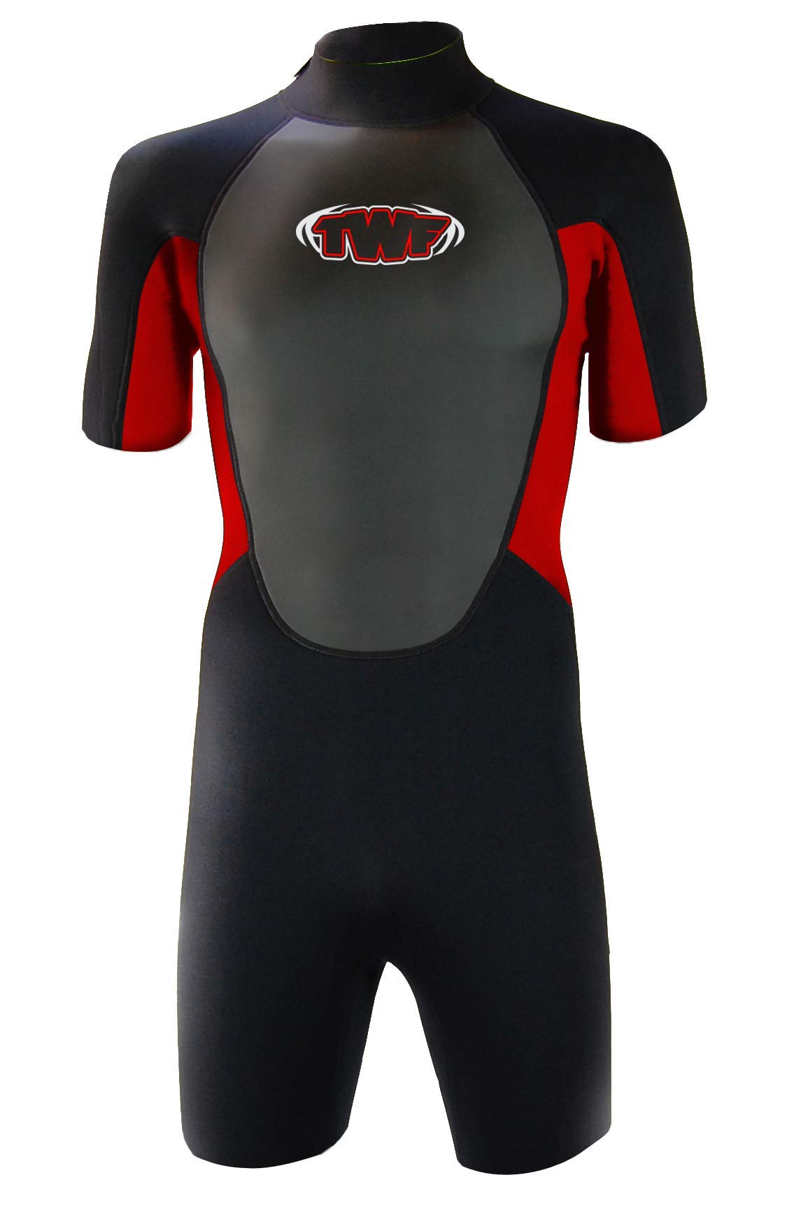 TWF Men's XT3 Short Wetsuit, RED, MED M
