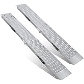 DNA Motoring Heavy Duty Folding Ramps, 880 lbs Capacity 70" x 9", Multi Use Ramp for Motorcycle, ATV, Lawn Mower, Tractor Loading and Maintenance, Home &amp; Commercial, TOOLS-00819