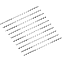 METALLIXITY Double Ended Stud Screws (M3 Thread 100mm Length) 20pcs, 304 Stainless Steel Dual Threaded Rod Bolts - for House