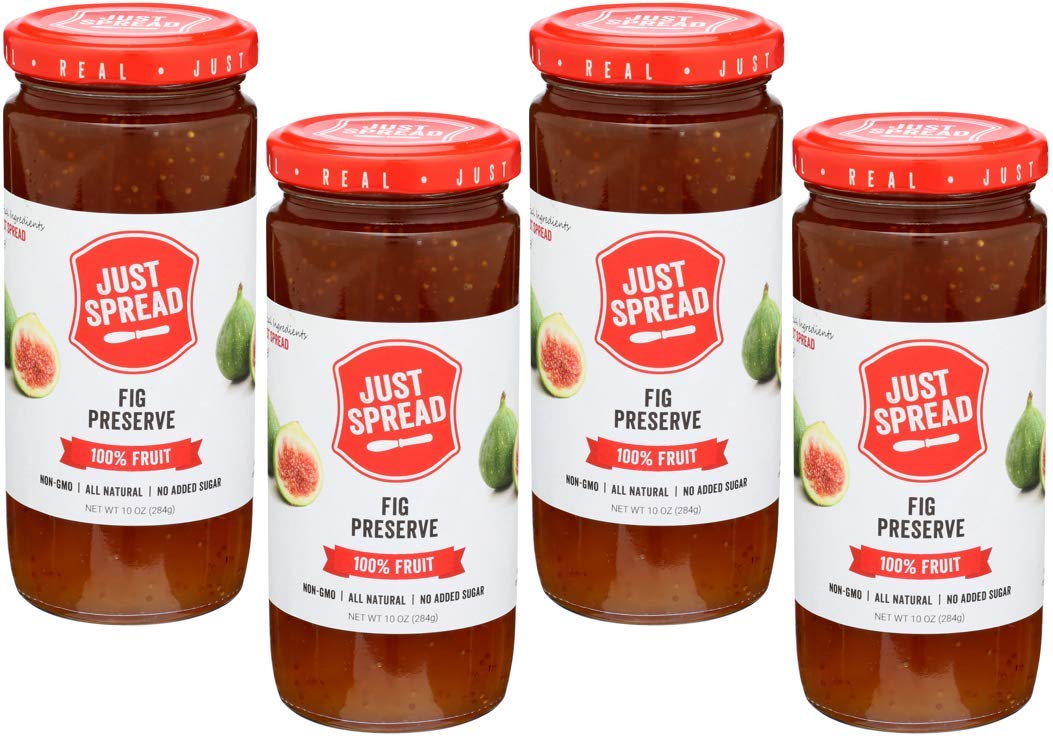 Just Spread - 100% Fruit Preserves Multipack of 4 (Fig 4 Pack)