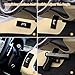 Gun Magnet Mount For Car And Home -Rubber Coated 43 LBS Rated Gun Magnet Mount- Bending Design -Adhesive Magnets - Concealed for Handgun Rifle Pistol Revolver Magazine in Vehicle,Wall,Bed,Bedside,Desk