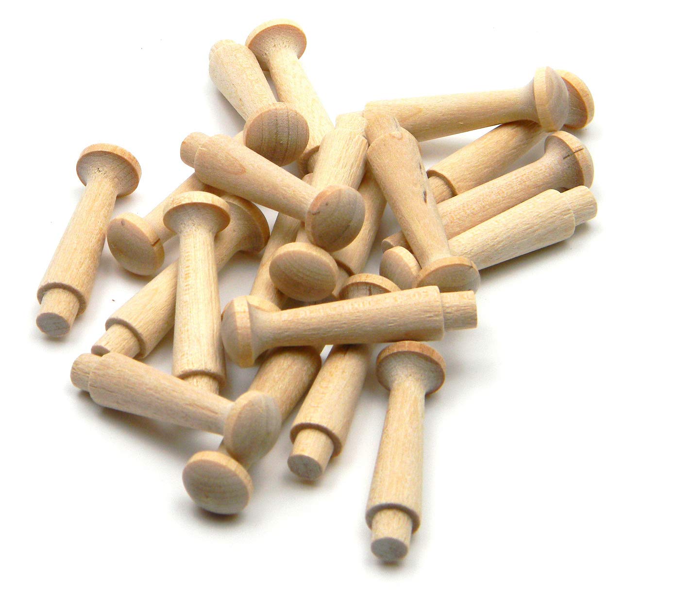 Birch Shaker Peg 45mm / 1.75" - Pack of 20