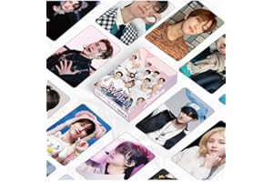 BAOSAI 55PCS Holographic Card Photocards Lomo Laser Cards