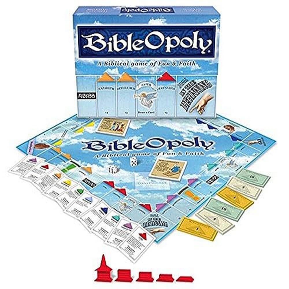 Photo 1 of Late for The Sky Bibleopoly, Blue