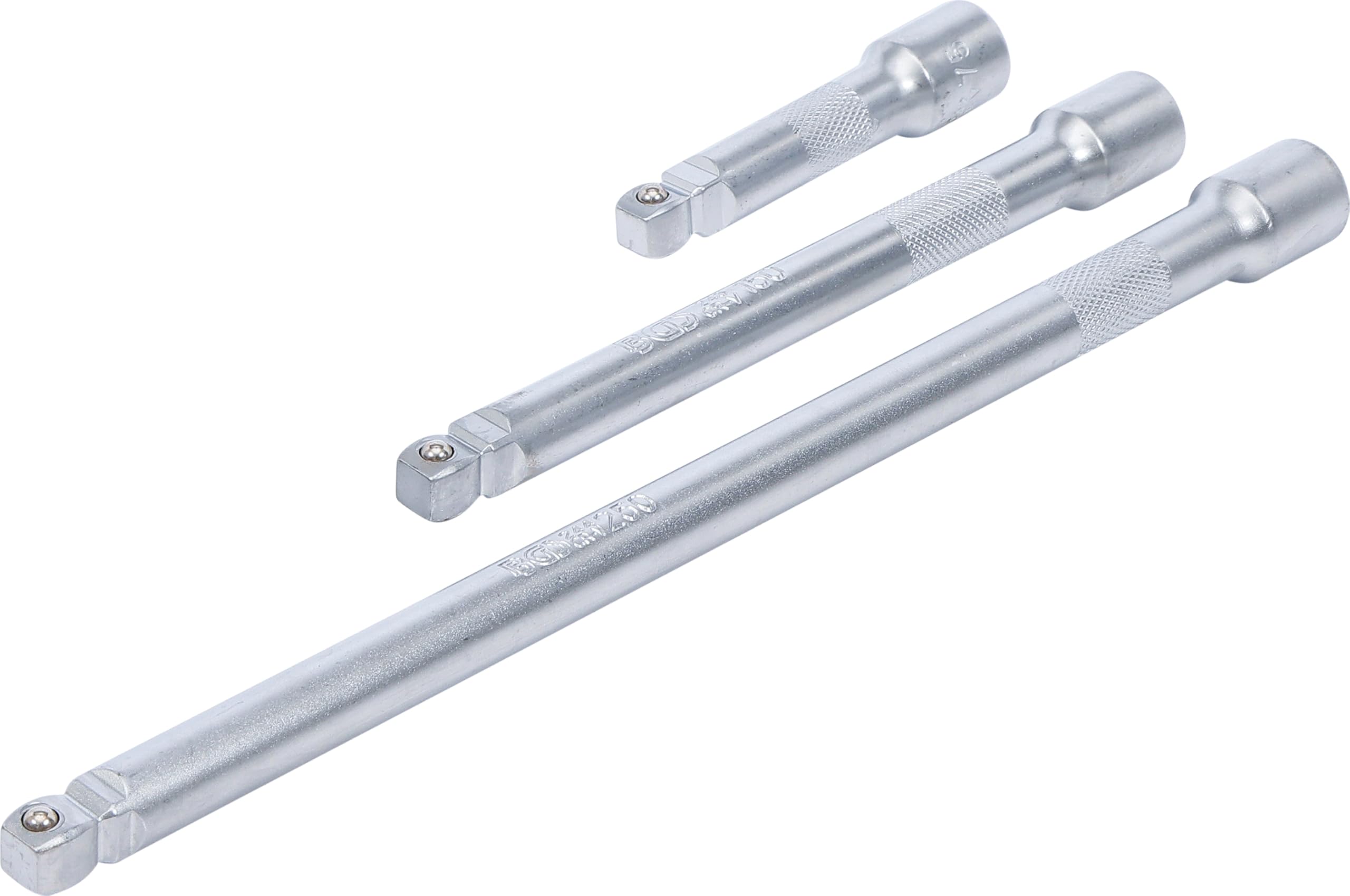 BGS 2239 | "Wobble" Extension Bar Set | 10 mm (3/8") | 75 / 150 / 250 mm | 3 pcs. — image 1