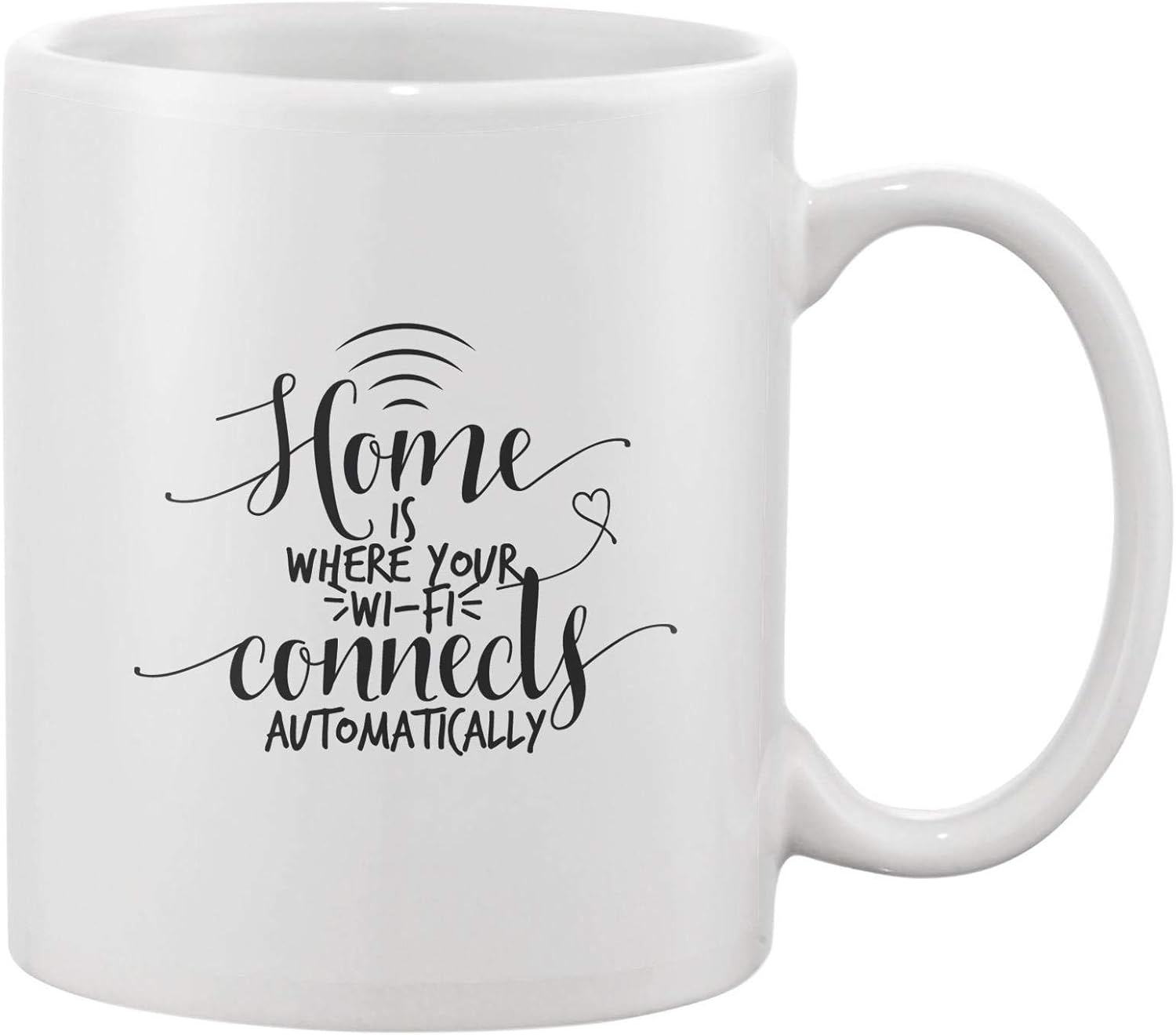 Where WiFi Connects Mug Coffee Cups & Mugs