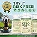 Keto Pills to Boost Energy & Focus, Keto Diet Pills to Utilize Fat for Energy with Ketosis, Manage Cravings Super Fast, Supports Metabolism - Pure Keto BHB Supplement for Women and Men - 30 Day Supply