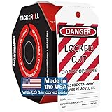 AccuformNMC 250 Lockout Tags by-The-Roll, Danger
