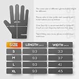 OKIAAS Black Vinyl Gloves Medium 50 Count Latex-Free PVC for Household Food Lab view 6