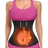 YADIFEN Waist Trainer for Women,Zipper Corset Body Shaper for Tummy Control Neoprene Cincher Sweat Sauna Vest Tank Top
