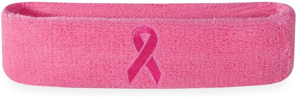Suddora Striped Sweatband/Headband - Terry Cloth Athletic Basketball Head Sweat Bands (Red White Blue) : Clothing