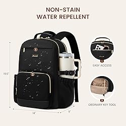 LOVEVOOK Laptop Backpack for Women with Pouch