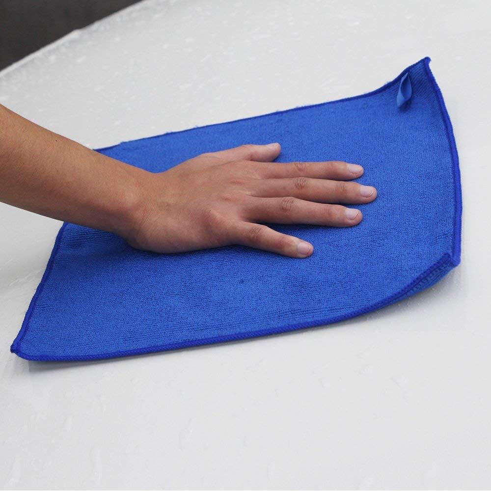 Clay Bar Towel, AutoCare Fine Grade Microfiber Clay Towel Automotive Detailing Towel Clay Bar Alternative for Car Detailing, Creative Gift-Blue, 1 Pack: Automotive