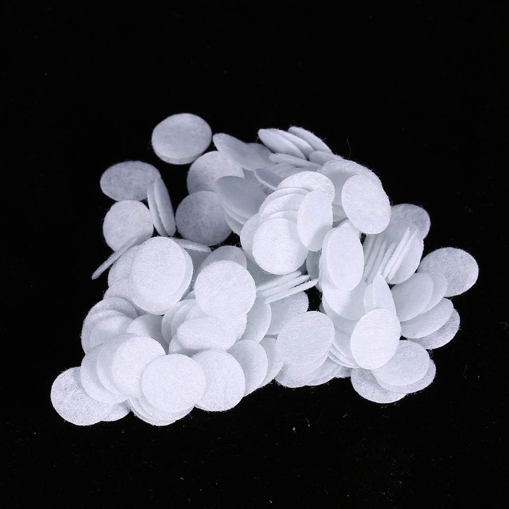 Microdermabrasion Filters, 100pcs New Cotton Filter Round Filtering Pads For Blackhead Removal Beauty Machine(10mm)
