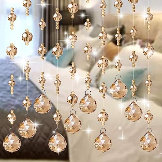 Amazon Com Crystal Curtain Crystal Tassel Screen Door String