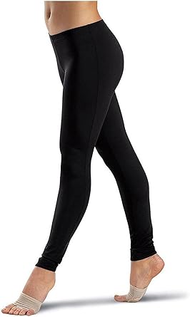 shiny black leggings amazon