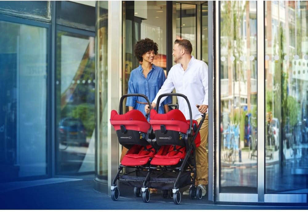 poussette double compacte des la naissance