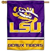 Louisiana State LSU Tigers Eye Logo House Flag Banner