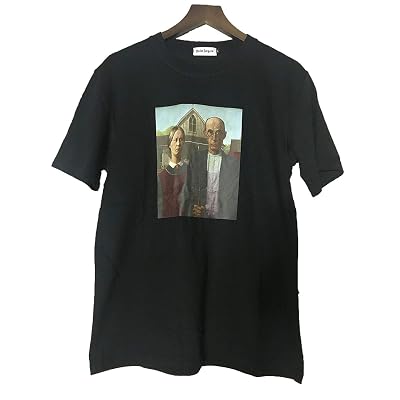 Palm Angels T Shirt Men Women Comfortable Palm Angels T Shirt Top Tee-in T,2,M