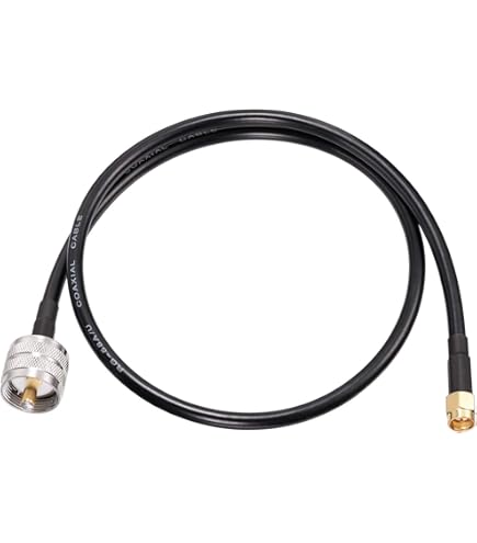 Cabo Coaxial Pré Montado 5m RG-58 TELECOM RC-ECH PL-259/SO239 VHF/UHF - Foto 10