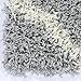 Indoor Moroccan Trellis Design Jute Back 2x5 Soft Shag Runner Rug for Hallway, Entryway, Kitchen, Living Room, Bedroom, Bathroom, 2' x 5', Gray