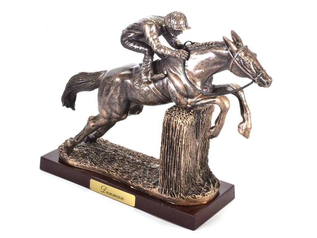 OPO 10 - Miniature resin collectible horse, about 19cms, Denman - 131