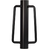 LADECH Fence Post Driver, Heavy Duty Hand Post Pounder with Handle - Use for Metal U Posts, T Posts, Garden Fence (12 Lbs)