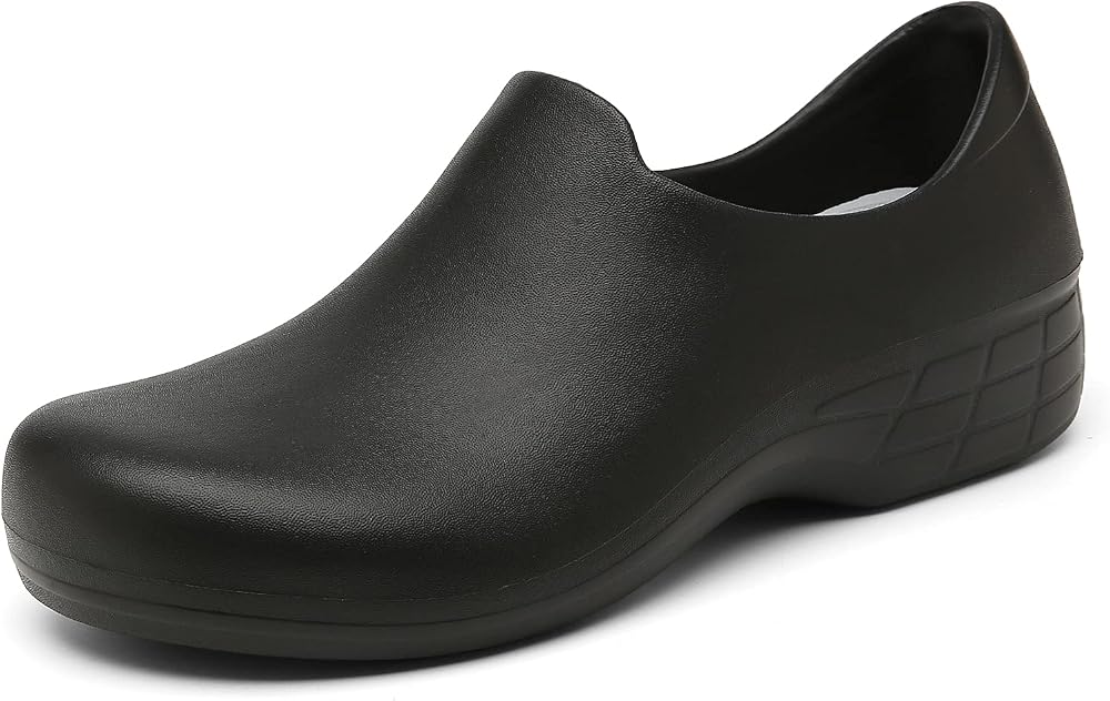 Bella Bays Kitchen Shoes Women Lightweight EVA Clog Black Size 4