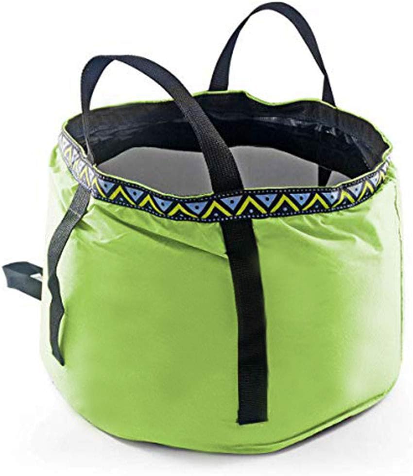 GKSELLING 12L Portable Folding Wash Basin, Lightweight and Durable Compact Collapsible Foldable Water Bucket Container for Camping Hiking Fishing Travelling etc. : Sports & Outdoors