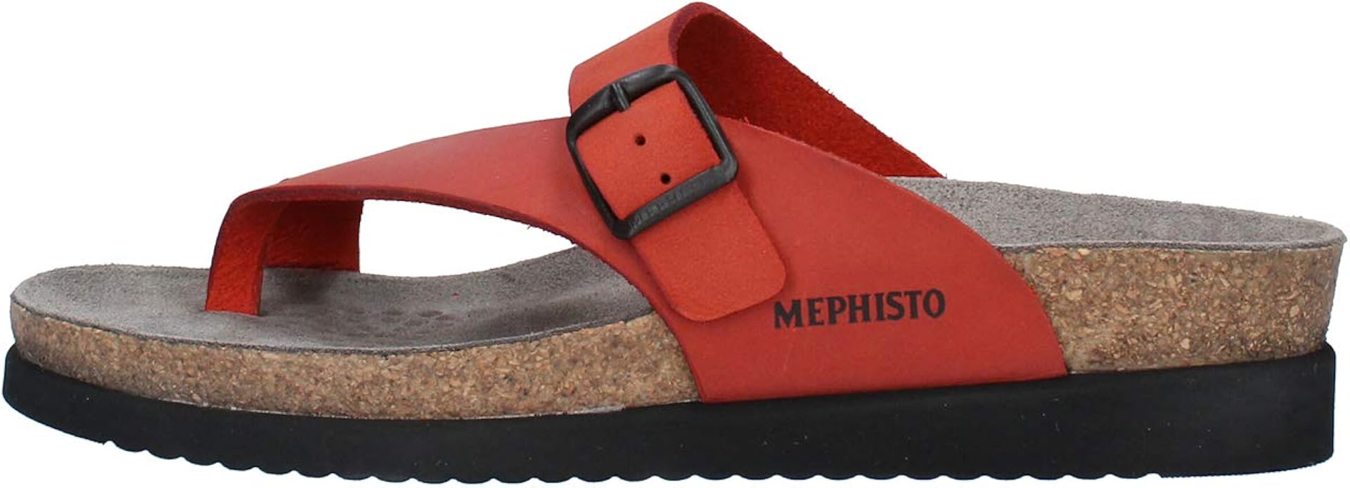 red mephisto sandals