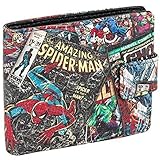 Marvel Wallet - Retro Marvel Comic Bifold Snap Wallet